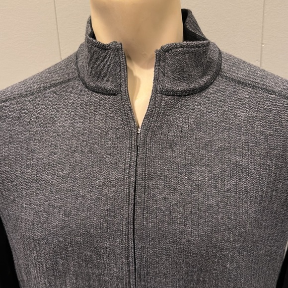 Royal Robbins Men’s Large Cowl-neck Knit Sweater 1/4 Zip Up Long Sleeve - Picture 2 of 7